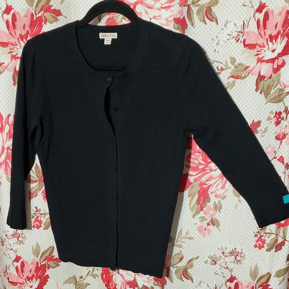 Merona Midnight Cardigan Medium